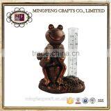 Factory Custom Handicraft Carved Resin Frog thumbnail-2
