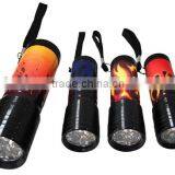 TE084 2015 Top High Quality Promotion Colorful Aluminum 9led Camping Light