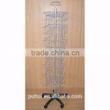 Powder Coating Floor Greeting Cards Display Fixture for Export