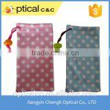 100% Polyester Cloth Case for Sunglasses