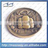 Promotional Die Casting Zinc Alloy Custom 3D Metal Antique Coin