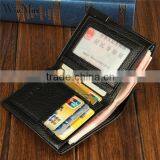 Wholesale Short Style PU Leather Coin and Cash Wallet for Men Pocket Purse thumbnail-6