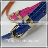 Lady's Fashion Skinny Pearlite Layer Belt thumbnail-1