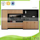 L Shaped Wooden Executive CEO Office Desk thumbnail-4
