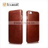 ICARER Genuine Leather Case For Apple IPhone 6 Plus / 6s Plus Real Leather Flip Cover For IPhone6 5.5 Inch Most Popular thumbnail-2