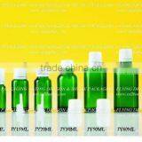Green Essential Oil Bottle, Cosmetic Bottle, Essential Oil Glass Bottle thumbnail-1