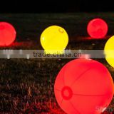 Light-up LED Shiny Beach PVC Ball for Night Pool Party Volley Korea with any color