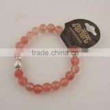 67 Colors Fashion Women 8mm Natural Stone Jade Round Beads Stretch Bracelet