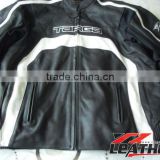 men Stylish Leather Motorcycle Jacket, Genuine Leather, Trendy and Attractive