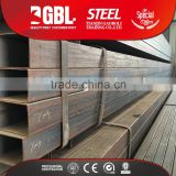 price list hollow structural steel pipe 20x20 black erw square pipe