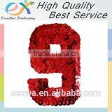 Professionally Custom Iron-on Sequin Numbers thumbnail-5