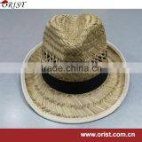 Summer Chinese Man Straw Hat With Cheaper Price thumbnail-2
