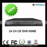 24 Channel CIF DVR HDMI DVR