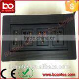 SASO Certificate Office Worktop Manual Rotating Power Outlets/Desktop Flip Up Socket thumbnail-2