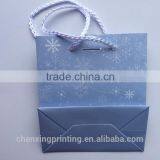 Black Paper Shopping Bag Gift Bag Paper Bag With Logo Print