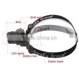 Fordex Group 7 LED Headlamp Headlight, Water Resistant , Head Safety Lamp, Flash Light For Cycling, Climbing, Mountain Biking thumbnail-3