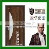 Wooden door with glass for hospital