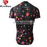 2016 OEM Sublimation Print Manufacturer Custom Quick Dry Blank Cycling Jersey thumbnail-4