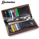 Wholesale Fashion Men Wallet Money Clip Leather Long Purse thumbnail-6