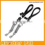 2015 Newest Factory Price Short Leather Pet Leash, Large Dog Leash