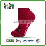 Pink Black Snow Pattern Pink Black Stripe Red Cotton Knee High Sports Socks thumbnail-3