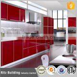Red Lacquer Global Project Kitchen Cabinet Organizers