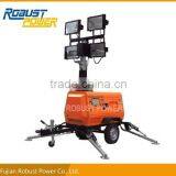 High Mast Portable Mobile Light Tower With 8kw Diesel Generator thumbnail-3