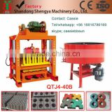 QTJ4-40B hydraform machines for making concrete block China supplier