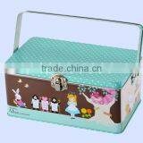 High Quality Lunch Tin Box OEM Tin Lunch Box With Lock and Key