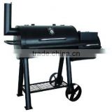 Charcoal BBQ grill,cast iron BBQ smoker,Barbeque smoker