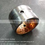 SOB SPB Oiless Bearing , Bronze Base Graphite Lubricant Oiless #500 Series WF500 JDB CuZn25Al6Fe3Mn3 Graphite Bush thumbnail-3