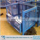 Storage Folding Roll Logistics Push Trolley Container Cart thumbnail-3
