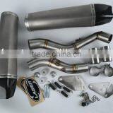 For SUZUKI GSX-R1000 2009-2011 SM Motorcycle Exhaust Pipe LASER Delta Slip-on Mufflerset