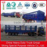 Stake Type Truck Semi Trailer Manufacturers Axle Farm Trailer thumbnail-5