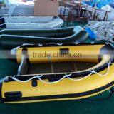 Yellow Aluminum Pvc Inflatable Boat thumbnail-2