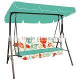 264001 Outdoor Patio Steel Fabric Hammock Swings With Canopy thumbnail-4