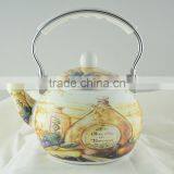 ENAMEL KETTLE MELON SHAPE DECOR thumbnail-4