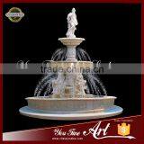 Large Outdoor Garden Poseidon Statue Marble Fountain thumbnail-1