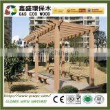 Garden Decorative Wood Pergola Outdoor Waterproof Wpc Pergola thumbnail-1