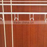 Vivinature 4 Hook Over the Door Rack Hanger for Hanging Clothes Coat Hat Belt Metal thumbnail-5