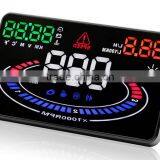 New Wholesale OBD HD Colorful Big Screen Display Universal Head Up Display For Car Cheap Price thumbnail-5