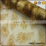 New Arrival Cheap Soft Silk Quilt Embroidery Pattern Printing Organza Fabric Roll thumbnail-3