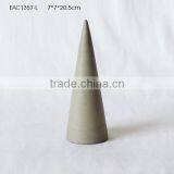 Concrete New Material Indoor Christmas Home Decoration Cone Shape Figurine Crafts thumbnail-4
