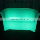 Hot Sale Classic Versatile Livingroom Yard Lounge Bar Leisure LED Two Seats Sofa