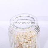 Set 4 Clear Airtight Glass Storage Canisters With Glass Dome Lid thumbnail-4