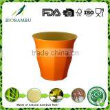 Pretty Design no Pollution Compostable Bamboo Fibre Drinking Cup thumbnail-3