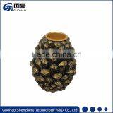 Custom Resin Christmas Pine Cone Colored Candlestick thumbnail-1