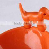 3D Dog Design Matte Plastic Pet Bowl thumbnail-2