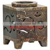 Soapstone Om Aroma Oil Burner thumbnail-1