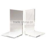 Wholesale Cheap Clear Plastic Acrylic Bookends thumbnail-3